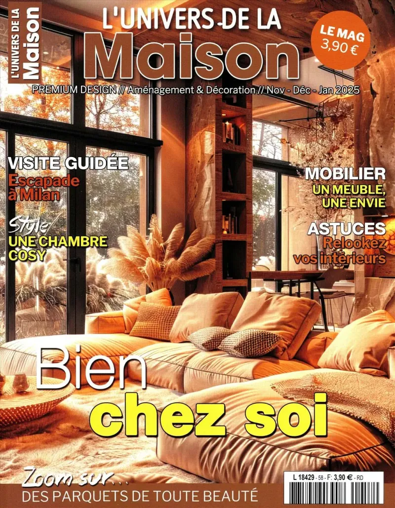 Akibosc dans le magazine L'Univers de la Maison